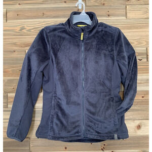 L.L. BEAN Full Zip Sherpa Micro Fleece Lined Jacket Coat 504678 Women's Size M